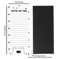 thumbnail image 2 of Inkdotpot Pack of 6 Funny Magnetic Dry Erase List For Fridge, Wipe Clean w/ NoStain, Quick Notes Shopping & Grocery List Whiteboard for Fridge, 8.75" x 3.8"(Cute Animals), 2 of 6