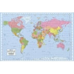 World Map 09 Poster Print 24 X 36 Walmart