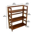 thumbnail image 5 of Casual Contemporary Living Solid Acacia 3 Shelf Folding Bookcase, 5 of 11