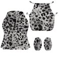 thumbnail image 2 of SCRAWLGOD Leopard Print Gaming Chair Cover with Armrest Covers Stretchable Anti Dust Furniture Protector Anti Slip Reclining Racing Gaming Chair, 2 of 9