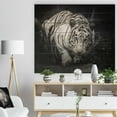 thumbnail image 3 of Design Art - White Tiger, 3 of 5