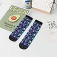 thumbnail image 7 of Pofeuu Skull flower cute Print 30cm Socks, Adult Running Hiking Socks for Youth and Adult, 7 of 7