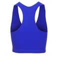 thumbnail image 3 of KOGMO Womens Ribbed Racerback Crop Tank Top, 3 of 5