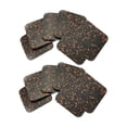 thumbnail image 3 of 12 alfombrillas antivibración para cinta de correr, almohadillas de goma portátiles, almohadillas para equipos de ejercicio, bancos de pesas para negro y naranja, 3 of 8