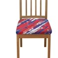 thumbnail image 3 of Star Stripe Single Square Chair Cushion Cover Practical Dining Chair Seat Cushion Slipcover Durable Office Chair Seat Cover Banquet High Chair Seat Cushion Covers, 3 of 5
