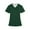 AA03-Green, variant on IYYVV Scrubs for Women - 2 Pocket V-Neck Scrub Top, Stretch Breathable Side Split Nurse Shirt, Easy Care Working Uniform Black 4XL