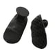 thumbnail image 1 of 2x agarres de gimnasia para almohadillas de agarre de pesas Flexible de protección a mano no es un poco de holgazanería para adultos Puques de mano Negro, 1 of 8