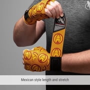 Hayabusa Marvel Hero Elite Mexican Style Boxing Hand Wraps for Men & Women - Iron Man, 180 Inches