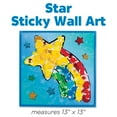 thumbnail image 3 of Creativity for Kids Sticky Wall Art Star- Child Sensory Activity for Boys and Girls Ages 3+, 3 of 9