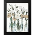 thumbnail image 2 of Slivka, Jane 19x24 Black Modern Framed Museum Art Print Titled - Cream Romantic Blossoms, 2 of 5