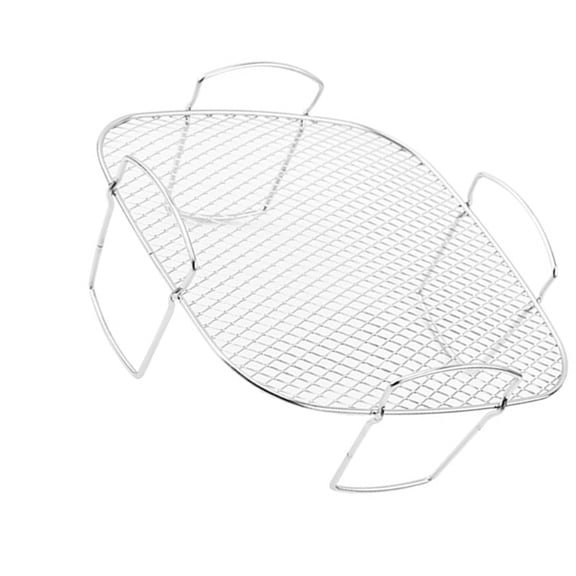 Air Fryers Accessory Grill Meshes For Roasting Steaming Filtering Multiple Food Items 304 Stainless Steel Cooking Grid