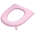 thumbnail image 2 of Cojín de asiento de inodoro Eva para adultos | Funda reutilizable para asiento de inodoro para mayor higiene | Anillo de asiento de inodoro portátil para viajes, ideal para el hogar o baños públicos, 2 of 5