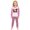 Hot Pink, variant on 67 Pajamas Pants Set 2 Piece 6 7 Joggers with Shirts Comfy Soft Lounge Sets