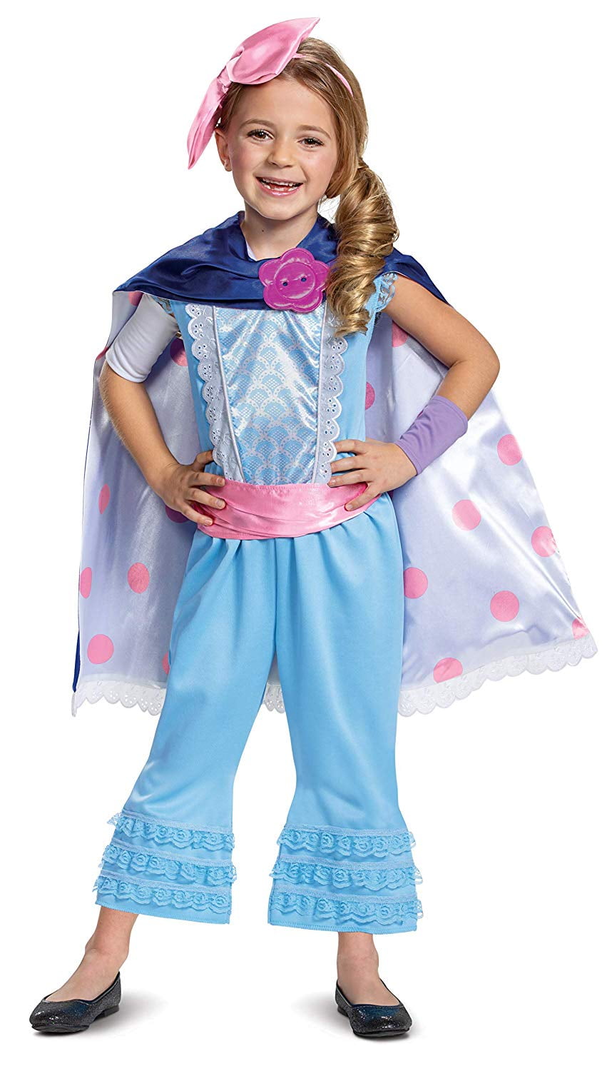 Bo Peep Toy Story 4 Halloween Costume Girl's Bo Peep "New Look" Deluxe Halloween Costume - Toy Story 4