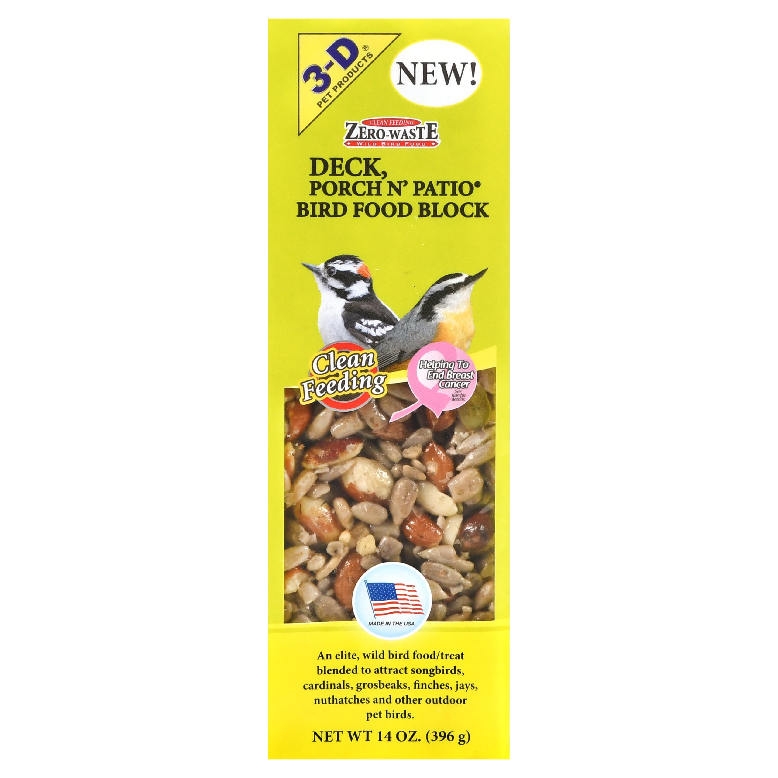 3 D Pet Products Premium Songbird Food 14 Lbs Walmart Com