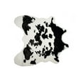 thumbnail image 1 of H-Luxe Faux Fur Cowhide Rug, 1 of 3