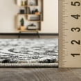 thumbnail image 5 of Loomaknoti Ohanzah Owena 9' x 12' Gray Medallion Indoor Area Rug, 5 of 9