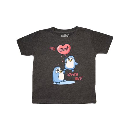 

Inktastic My Aunt Loves Me Gift Toddler Boy or Toddler Girl T-Shirt