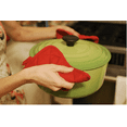 thumbnail image 2 of Home Collection Pot Holder Cotton for Home Kitchen, Set of 2 Total 4 Count. (Red) - 7" Square, 2 of 4