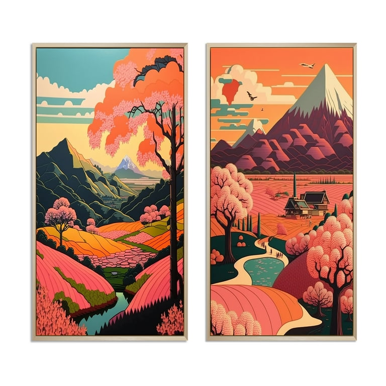 絵画 Mountain Serenity Paint by Numbers - Mountain Serenity – Numbers to Art