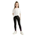 thumbnail image 5 of LRen Girls Leggings Size 7-8 High Waisted Galaxy Sky Print Casual Yoga Pants Tights Trousers for Kids Dance Comfortable Workout Running Yoga Pants, 5 of 6