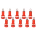 thumbnail image 1 of HUGFEGWE 10PCS 4mm Banana Jack Socket Female, Connector Panel for Electronic Instrument (Red) CA919-123363, 1 of 9