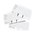 thumbnail image 3 of Rolodex, ROL67553, Rotary File Petite Card Refills, 100 / Pack, White, 3 of 4