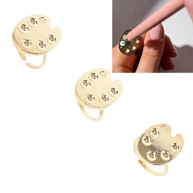 Manicure Palette, Lightweight Mini Nail Art Palette for Display