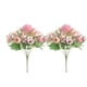 thumbnail image 1 of Ramo de flores artificiales para boda decoración de en hogar nupcial 2xPink, 1 of 9