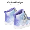 thumbnail image 3 of Zapatillas para Niñas DREAM PAIRS KKUMFN2512 Altas Morado Azul, 3 of 6