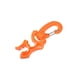 thumbnail image 1 of Naiovety Clips de abrazadera de tubería Ganchos BC Fácil de usar Abrazaderas reguladoras de alta flexibilidad Soporte de manguera Snorkel Natación Surf Deportes acuáticos Naranja Naiovety OD030411-04B, 1 of 6