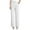 White, variant on Women's Pull On Dress Pants with Elegant Drape Comfortable Trousers for a Polished Casual Look