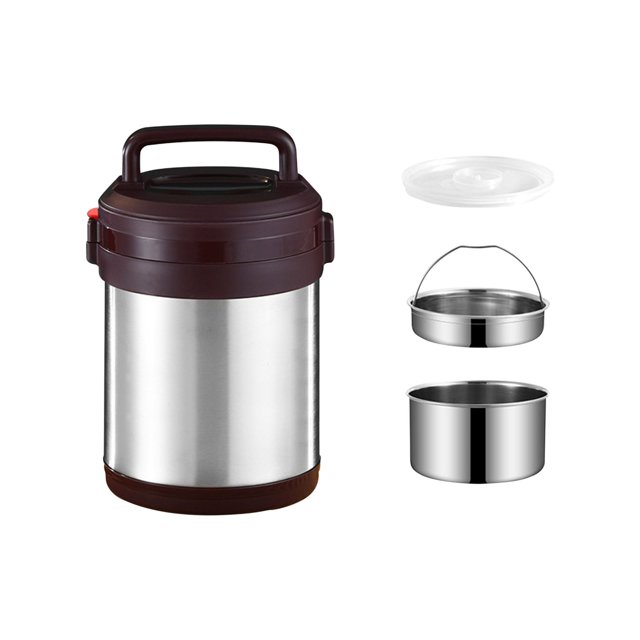 mtvxesu Lunch Boîte à, Boîte à Lunch Portable 1600 ml Pot à Lunch Isolé en Acier Inoxydable 304 Pot à 3 Couches Seau à Riz Seau pour Adulte Boîte à Lunch pour l'Extérieur Boîtes à Lunch pour Femmes Contenants de Boîte à Lunch Prix Chauds