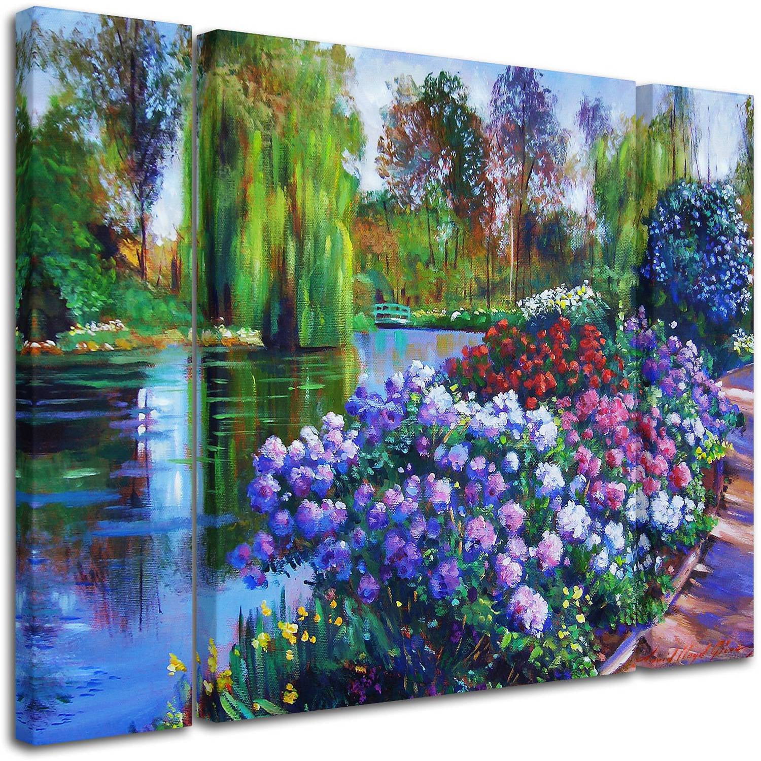Trademark Fine Art ''Promise of Spring'' by David Lloyd Glover 30" x 41" Multi Panel Art Set Large (886511916586)