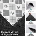 thumbnail image 3 of Pawprints Argyle Kitchen Rugs Sets Of 3,Kitchen Runner Rugs Non Skid Washable,Decorative Kitchen Floor Mats for Kitchen,Sink,Laundry,17"x30"+ 17"x47" + 17"x59", 3 of 6