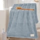thumbnail image 1 of Toalla De Baño De Terciopelo, Suave, Absorbente Y De Secado Rápido, Tejido Grueso Y Afelpado, Secado Suave Para El Baño Y La Ducha, Color Azul, 1 of 9
