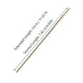 thumbnail image 3 of Adjustable Telescopic Pool Cleaning Pole Extendable Aluminum Handle for Skimmer, Rake, Vacuum, and Brush Attachments, 3 of 5