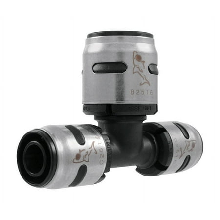 SharkBite EvoPEX 1/2 in. Push x 1/2 in. Dia. Push Plastic Reducing Tee