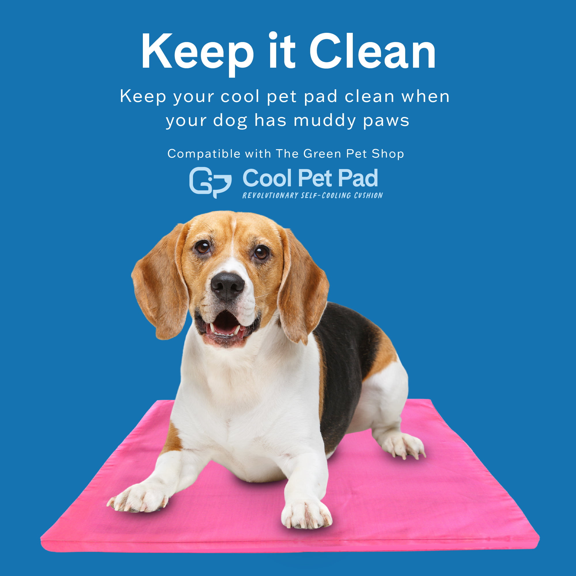 The Green Pet Shop Dog Cooling Mat, Extra Small - Pressure Activated Pet  Cooling Mat for Dogs and Cats, Sized for XS Pets (0-8 Lb.) - Non-Toxic Gel