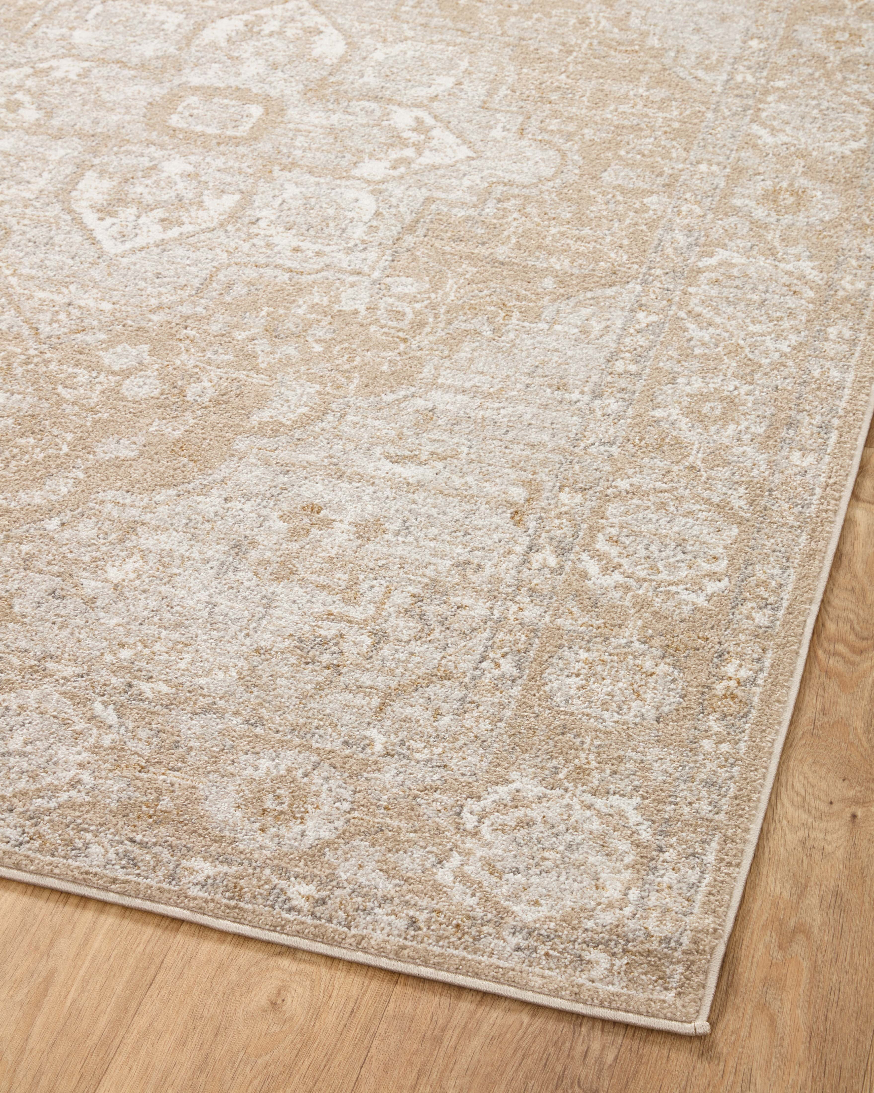 Loloi Odette Beige / Silver 2'-7" x 8'-0" Runner Rug