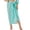 Blue, variant on Daznico Women Swimsuit Cover Up Summer Solid Beach Wrap Skirt Swimwear Bikini Cover Up Skirt Beach Towel,One Size