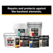 KST Coatings Premium White Elastomeric Roof Coating, White Elastomeric Roof Coating, 5 Gal
