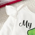 thumbnail image 4 of XIYNBAOK Boys 4t Christmas Outfit 0-3 Christmas Boy 18 Month Clothes Girl Girls Velvet Jumpsuit New Year Outfit Baby Girl Sweatsuit Holiday Outfits, Green 0-3 Months, 4 of 9
