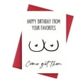 thumbnail image 1 of Tarjeta de aniversario divertida para esposa o esposo - Tarjeta de felicitación de boda para parejas, padres, novios o novias - Tarjeta feliz para mamá, papá, hombres o mujeres, 1 of 7