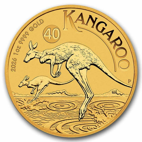 2026 Australia 1 oz Gold Kangaroo BU