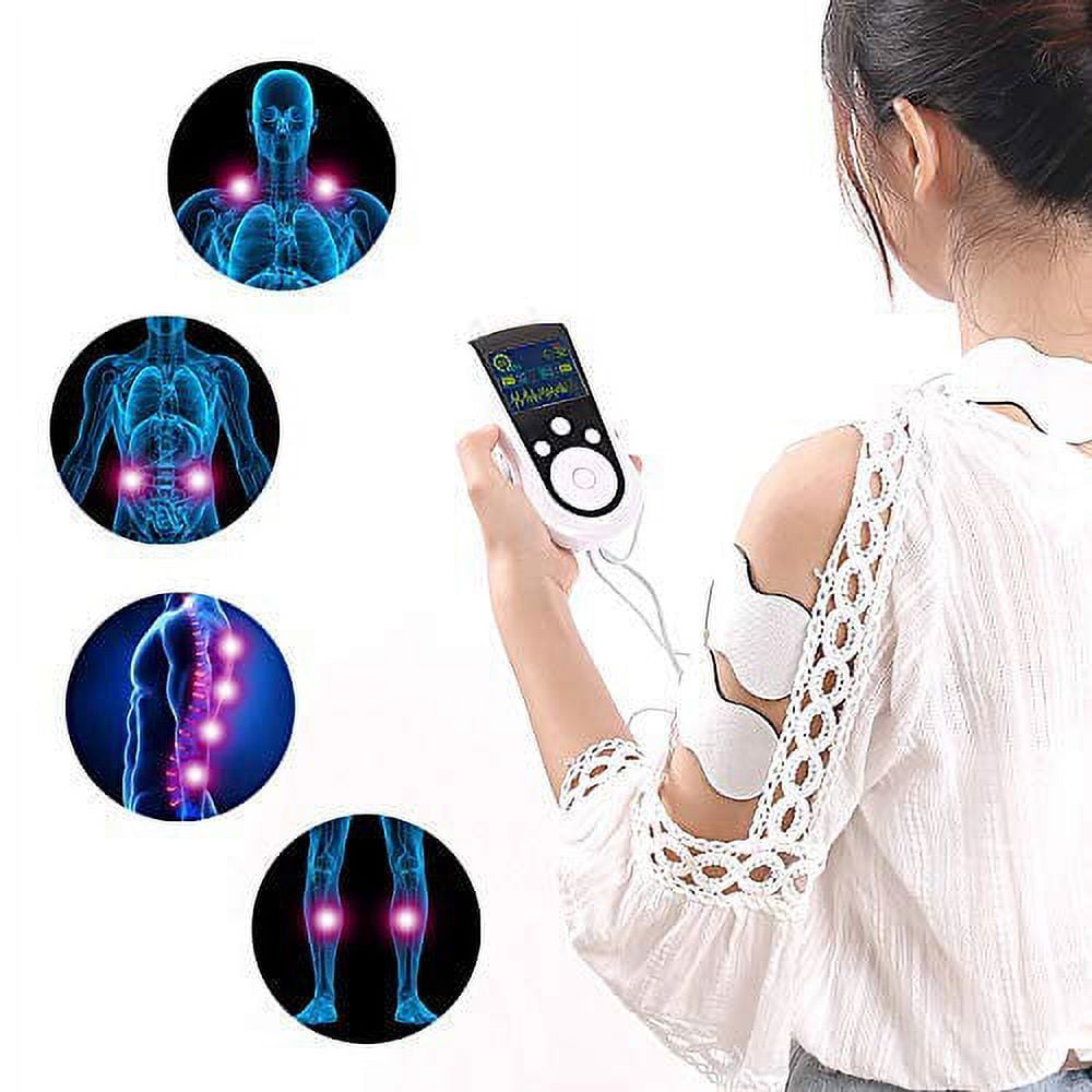 Rechargeable TENS Unit Machine - Electrical Muscle Stimulator for Pain  Relief & Arthritis & Muscle S…See more Rechargeable TENS Unit Machine 