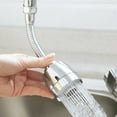 Kitchen Faucet Head 360° Rotatable Faucet Sprayer Head Replacement Splash Tap Booster Shower And