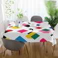 thumbnail image 3 of Yayeee Tablecloths 60" x 108" Rectangle Wrinkle Resistant Party Table Cover, Cartoon Graphic, 3 of 8