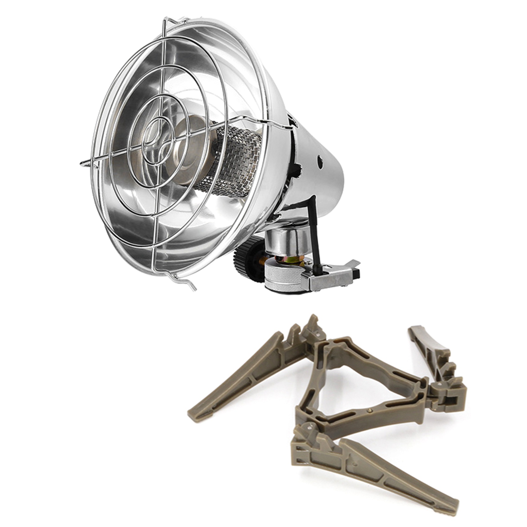 Electronic Ignition Portable Gas Heater Outdoor Warmer Butane Tent