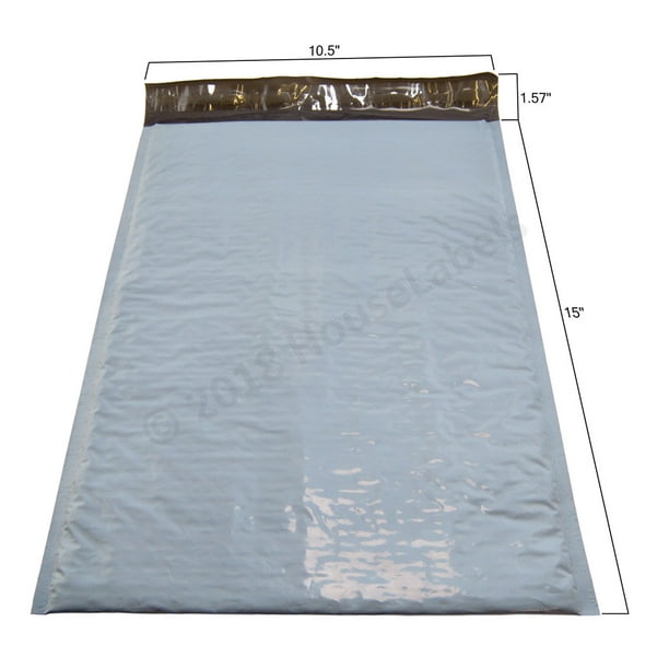 100 Bags Size 5 10.5” x 16” Poly BUBBLE Mailers Padded Shipping